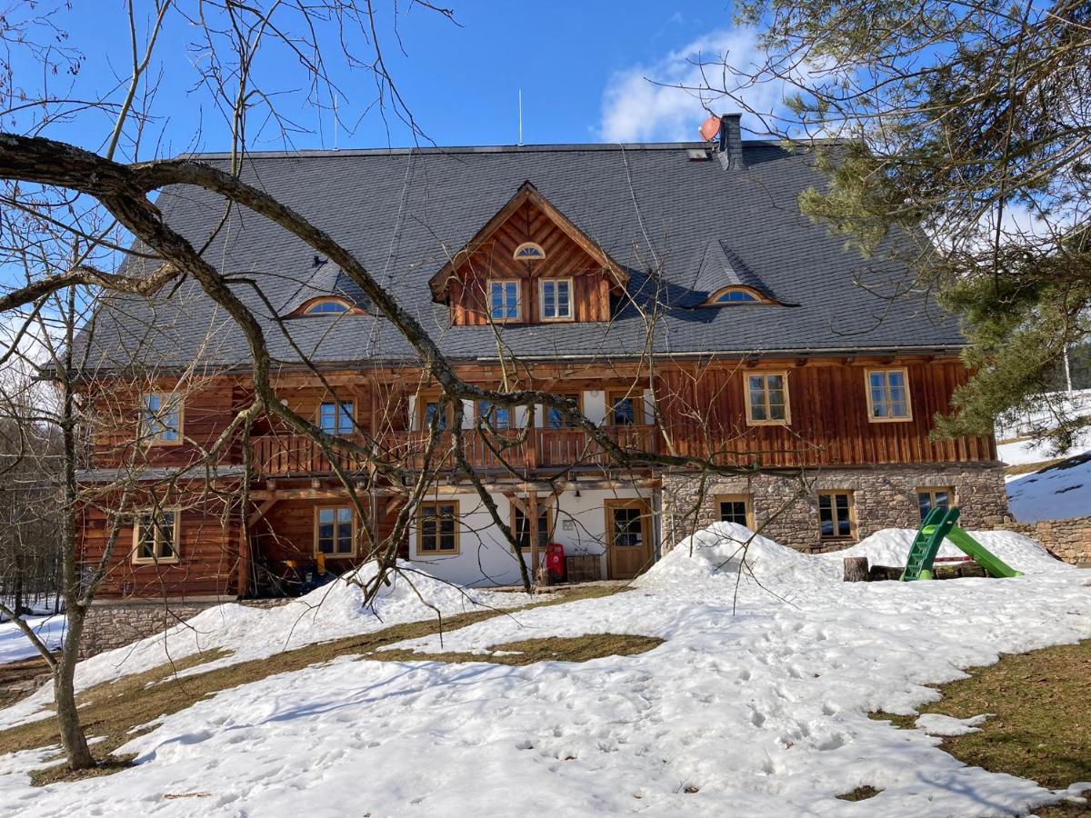 Samota U Hadince Hotel Bartosovice v Orlickych Horach Bagian luar foto