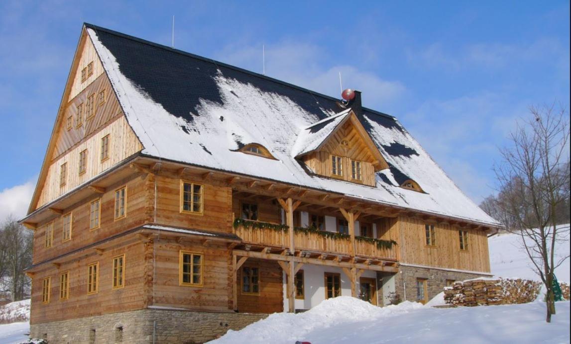 Samota U Hadince Hotel Bartosovice v Orlickych Horach Bagian luar foto