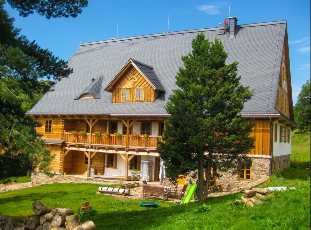 Samota U Hadince Hotel Bartosovice v Orlickych Horach Bagian luar foto
